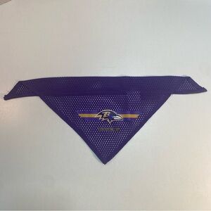 Baltimore Ravens NFL Pet Dog Cat Collar Bandanna Small Purple Hunter